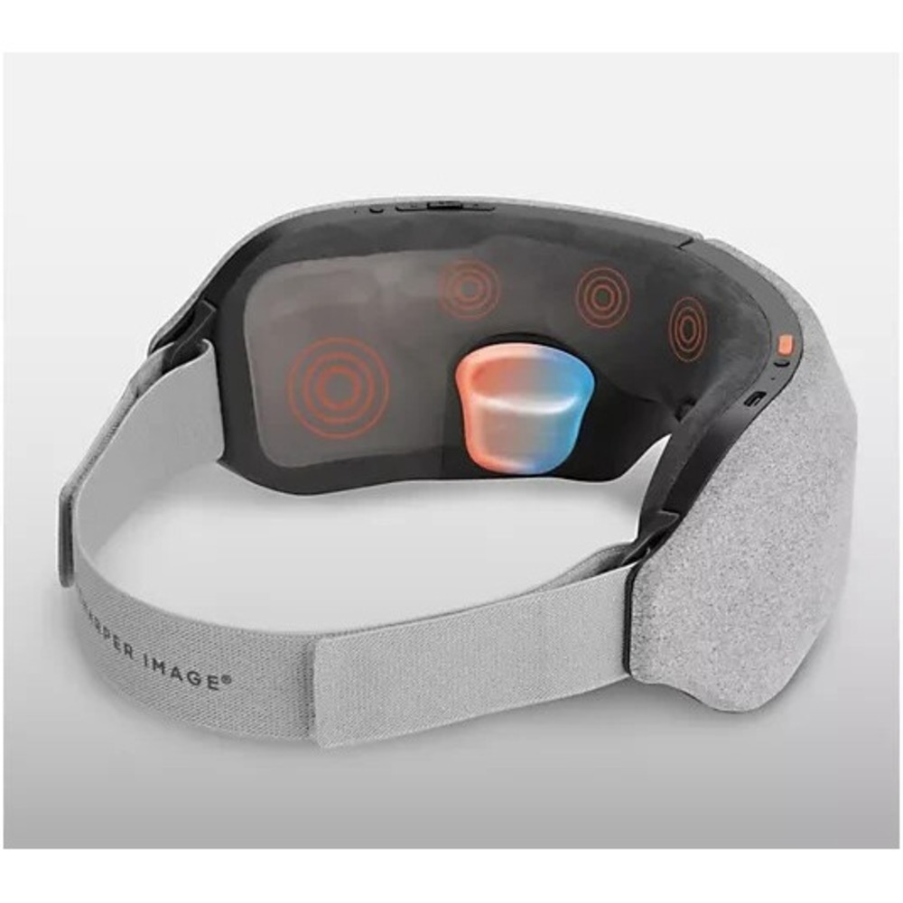 Sharper Image Realtouch Air Compression Massaging Eye Mask Hot & Cold Bluetooth - Picture 6 of 13